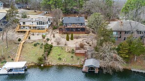 Our beautiful home with a private dock and kayaks ON Lake Windsor!