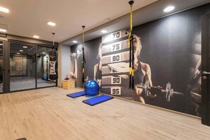 Stay fit and energized in our spacious gym, featuring top-notch equipment and a motivating atmosphere for your workouts!