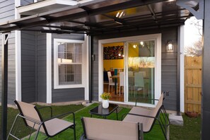 Back Patio sitting area