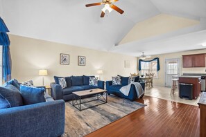 Large space for entertaining your group!