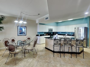 Dining Area and Kitchen