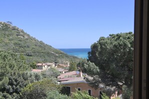 Blick von der Unterkunft