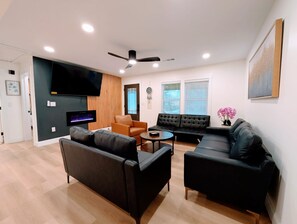 Bright, cozy living room