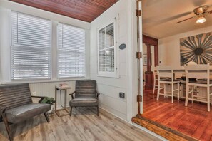 Parlor/Mudroom Leading to Dining Room
