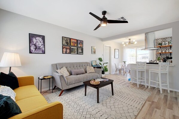 Mid century modern furnishings