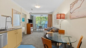 Living Room and Dining Area 