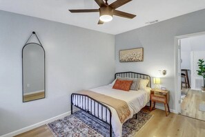 Discover comfort in the second bedroom—a charming retreat perfect for restful nights and peaceful mornings.