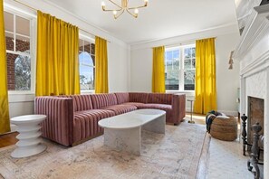 A Living Room Bursting with Personality!