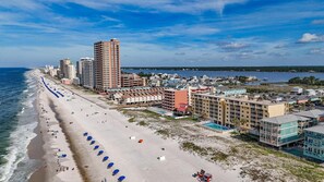 Beautiful beach for miles!