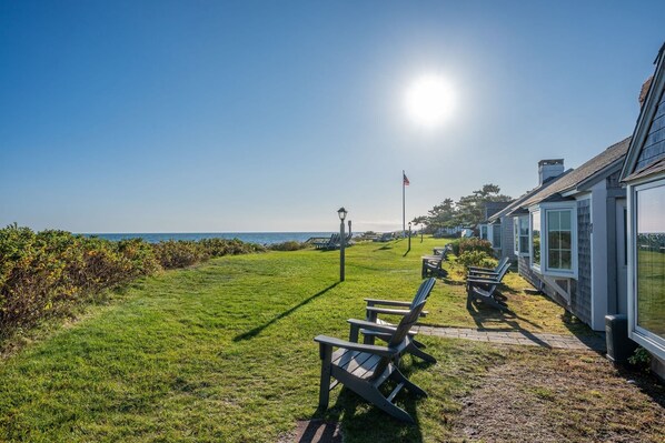 View from the front of the cottage
