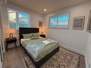 Bedroom two with smart TV
