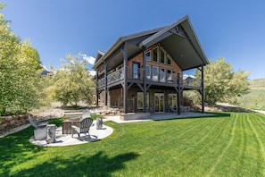 East exterior view of home