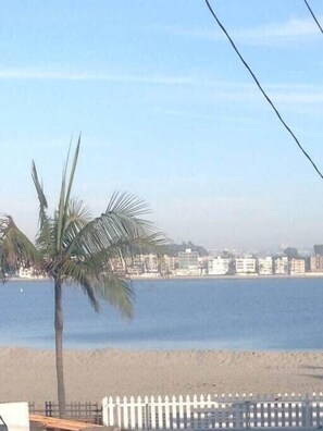 Gorgeous views of the bay from the living room.