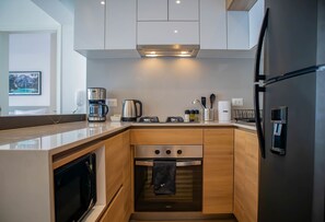 Kitchen with coffee maker