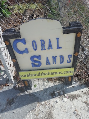Roadside sign