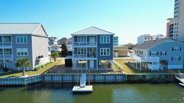 Simply Blessed is located on the channel and offers fabulous views!