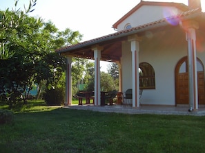 Area that directly surrounds the property