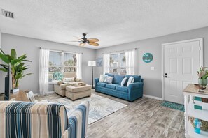 Living room from dining room
