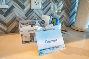 Welcome kit for the guests
