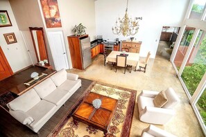 Private Living and Kitchen