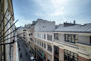 Blick von der Unterkunft
