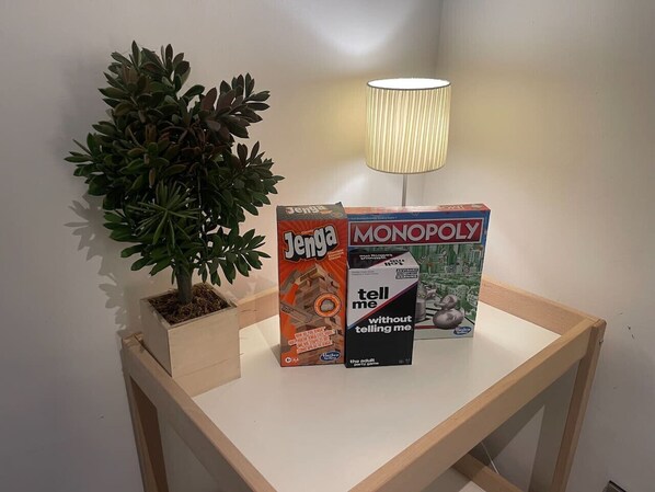 Game night ready! Enjoy a cosy evening with friends and classic board games.
