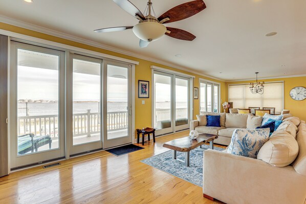 Atlantic City Vacation Rental | 3BR | 2.5BA | 4,492 Sq Ft | Stairs Required