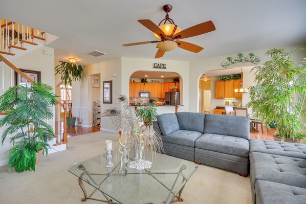 Jamestown Vacation Rental | 4BR | 3.5BA | 3,503 Sq Ft | Stairs Required