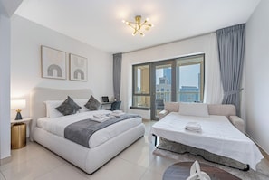 Photo of the whole room. Sofa bed
