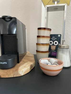 Kaffe och/eller kaffebryggare