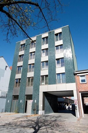 Fassade der Unterkunft