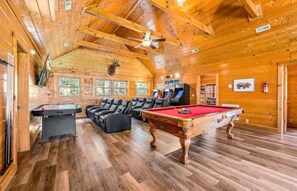 Game Room & Theater Area
