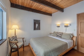 Main Floor Bedroom with Queen Bed