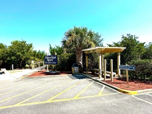 Entrance to property
