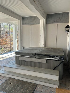 Outside Hot Tub (Basement)