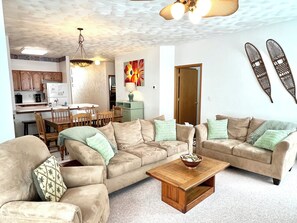 Comfortable living room area