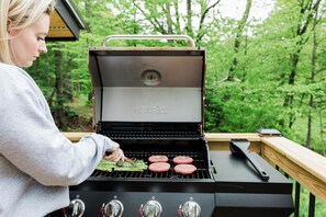 Nothing better than grilling after a day in the mountains! 