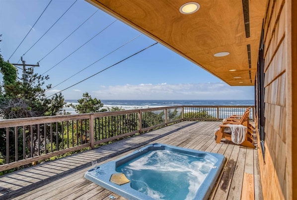 Hot Tub View from Paradise View