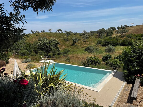 Pool with view