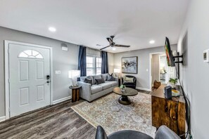 Living Room with Smart TV