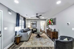 Living Room with Smart TV
