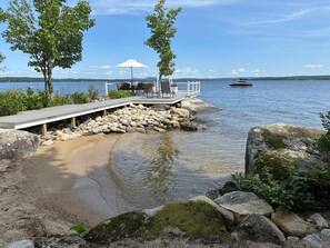 Beach to read, relax and the kids to play!