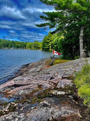 Private shoreline