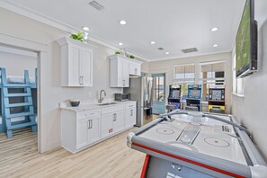 3rd Floor - Game room and kitchenette