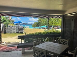 View from the patio