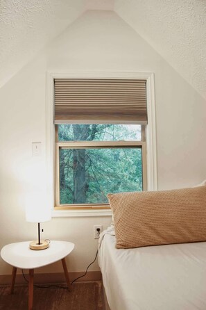 The views are great from our sleeping lofts.  
