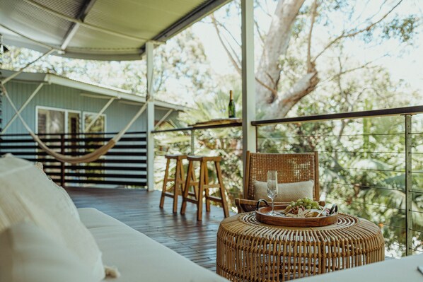 Rear Back Deck and Dining Area