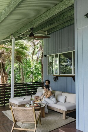 Rear Deck with Lounge Area