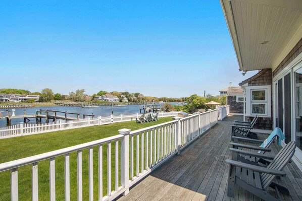 Views from the deck
