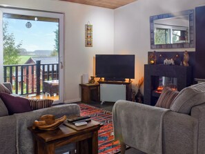Living area | Valley View Lodge, Bideford